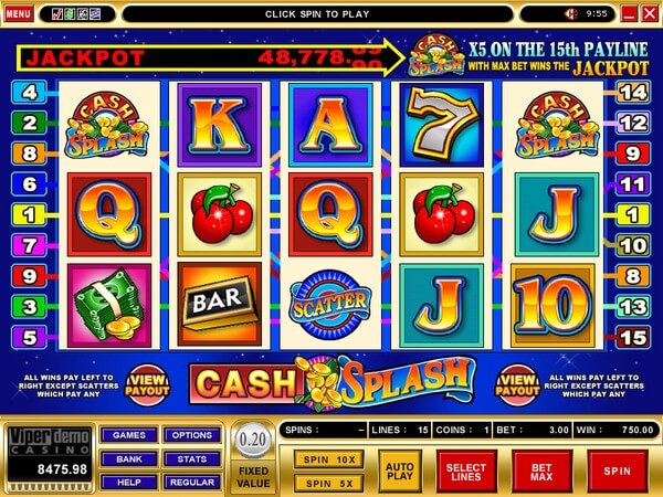online cash casino jackpots